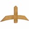 Ekena Millwork Bellingham Rough Sawn Timber Gable Bracket, Western Red Cedar, 60"W x 22"H x 2"D x 6"F, 9/12 Pitch GBW060X22X0206BEL00RWR - alternate 2